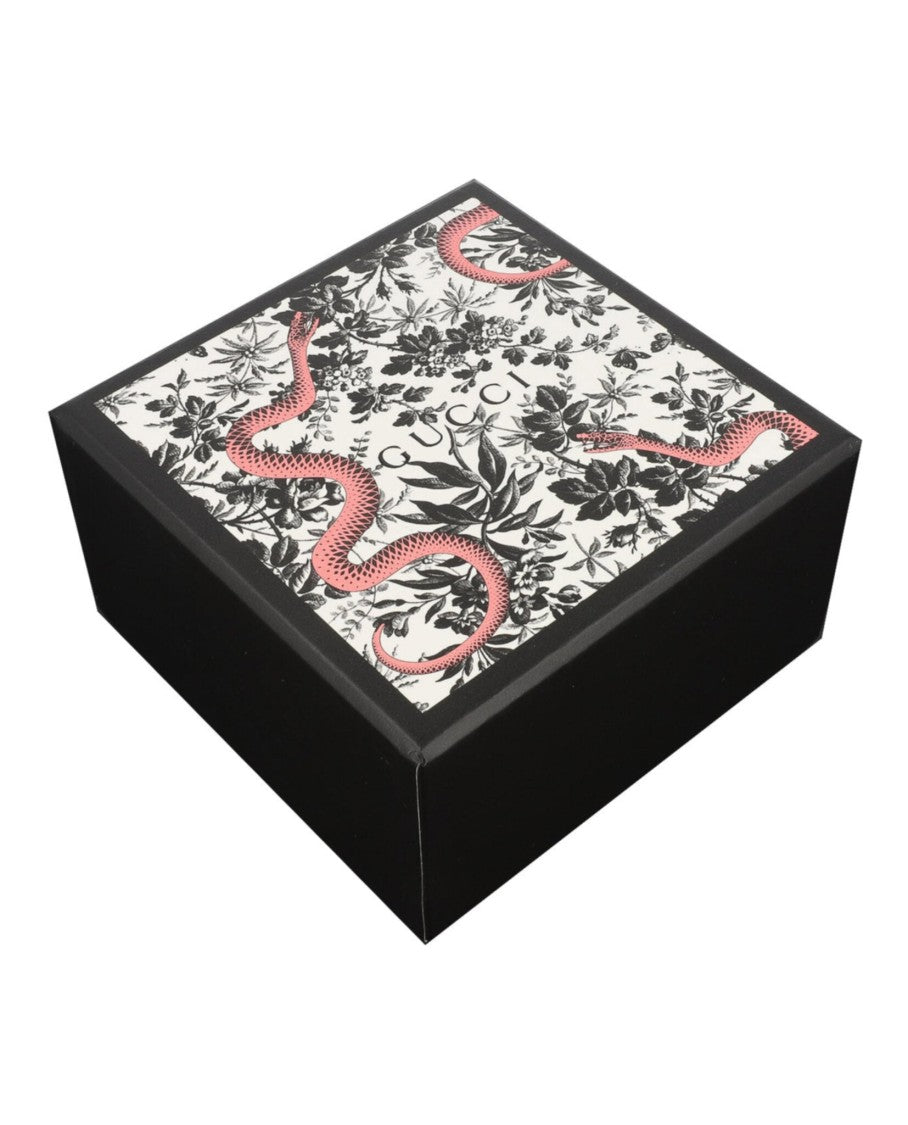 Gucci Stunning Silk Flower Brooch With Signature Bee