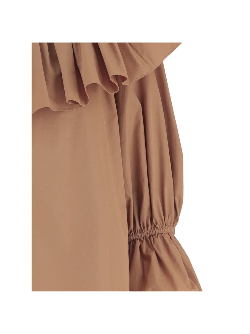 Chloé Cotton Top With Ruffled Trim