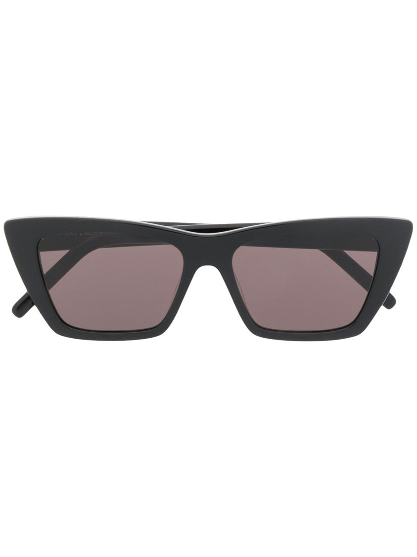Saint Laurent Black Acetate Cat-Eye Sunglasses