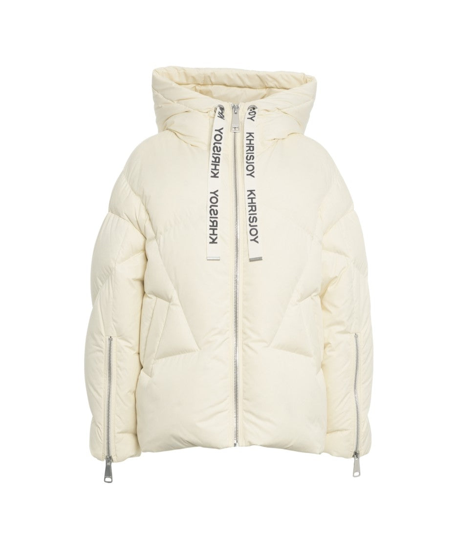 Khrisjoy Oversized Puffer Jacket With Cozy Hood