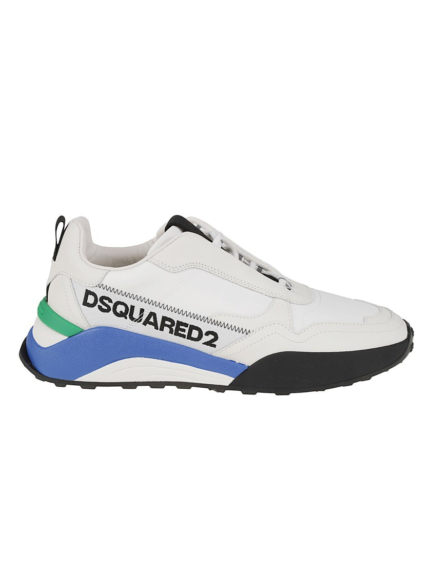 Dsquared2 Flow Lace-Up Low-Top Sneakers