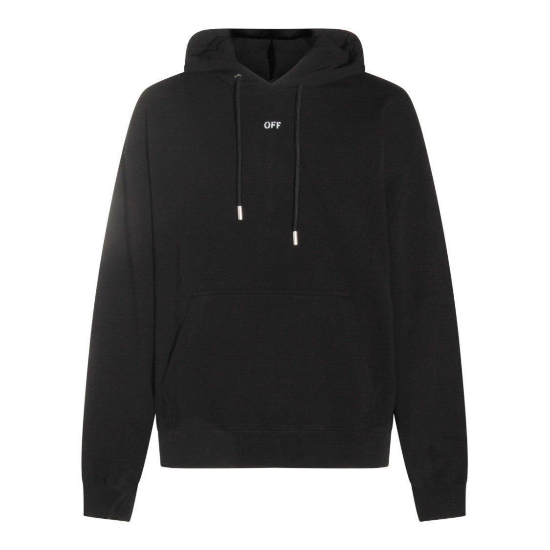 Off-White Black Cotton Sweatshirt