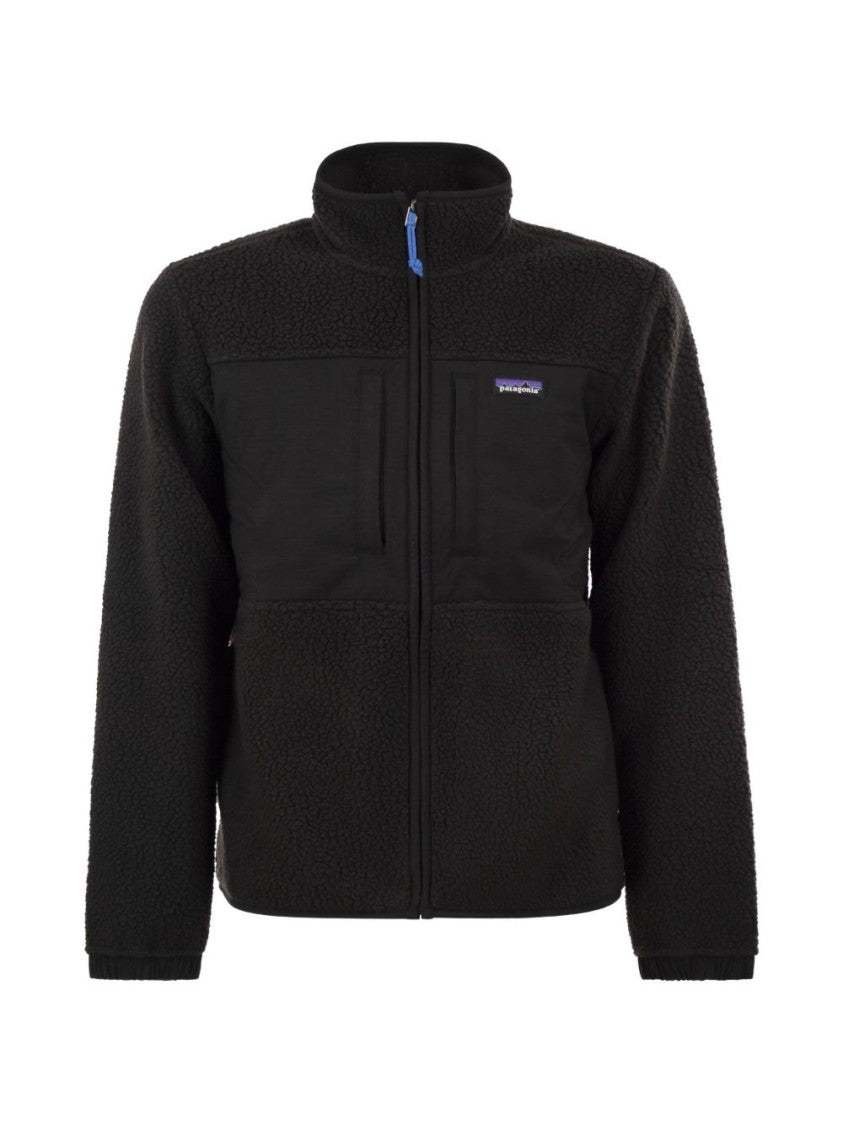 Patagonia Textured Fleece Smooth Chest Panel Jacket
