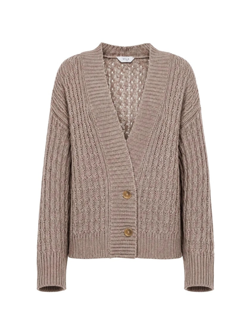 Malo Cable-Knit Cashmere Cardigan
