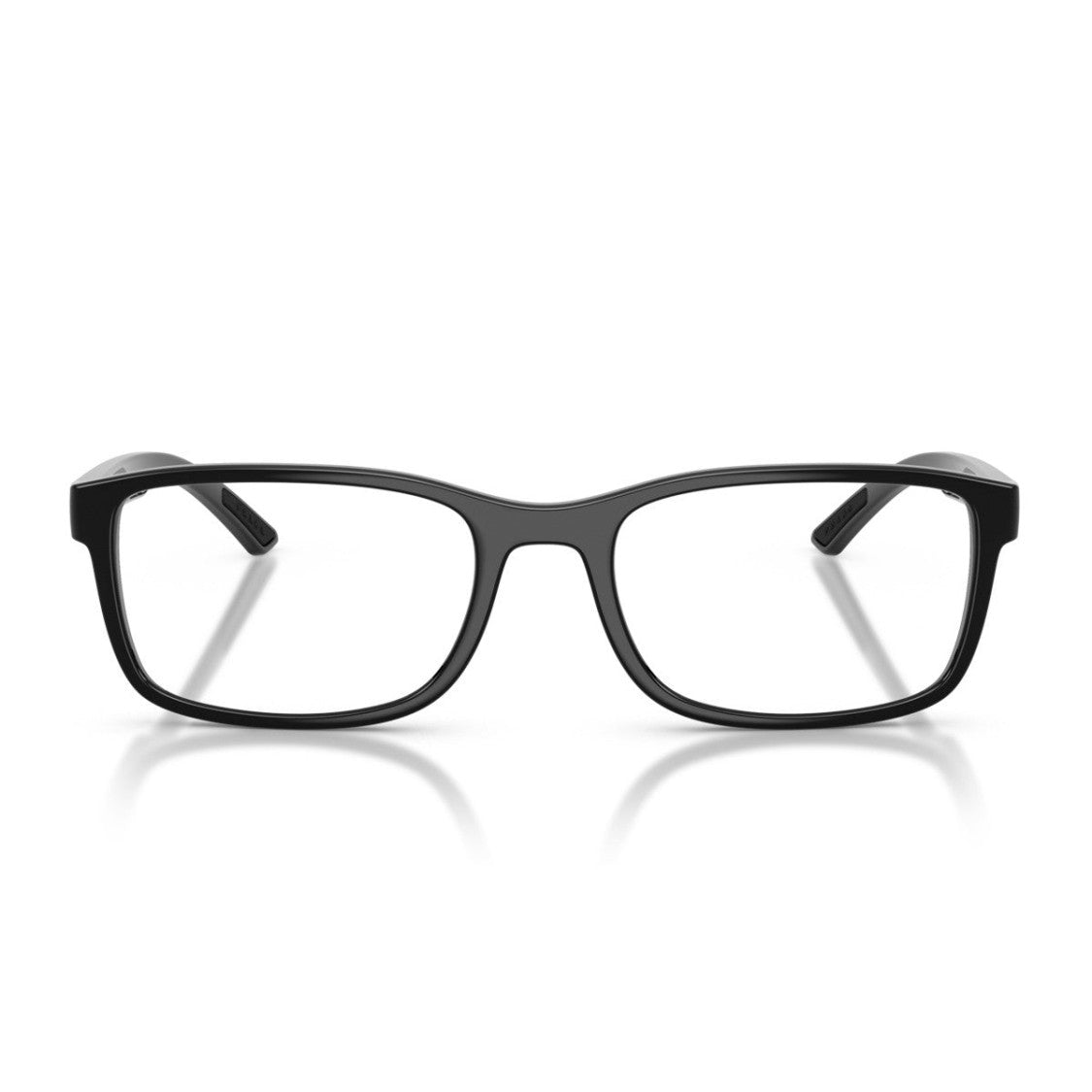 Prada Linea Rossa Black Ps 06Rv Propionate Rectangular Sunglasses