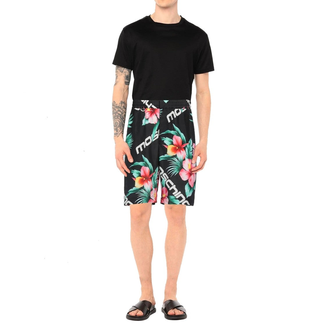 Moschino Moschino Floral Print Silk Shorts