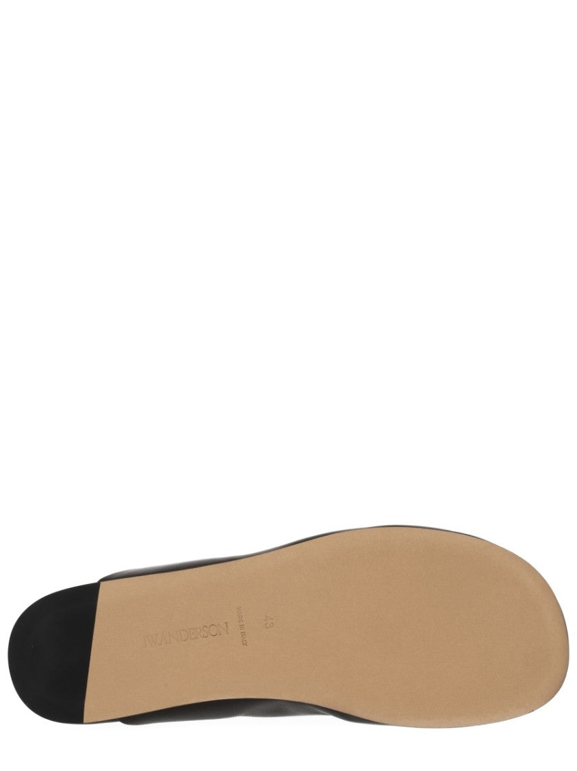 J. W. Anderson Minimalist Lambskin Leather Slippers