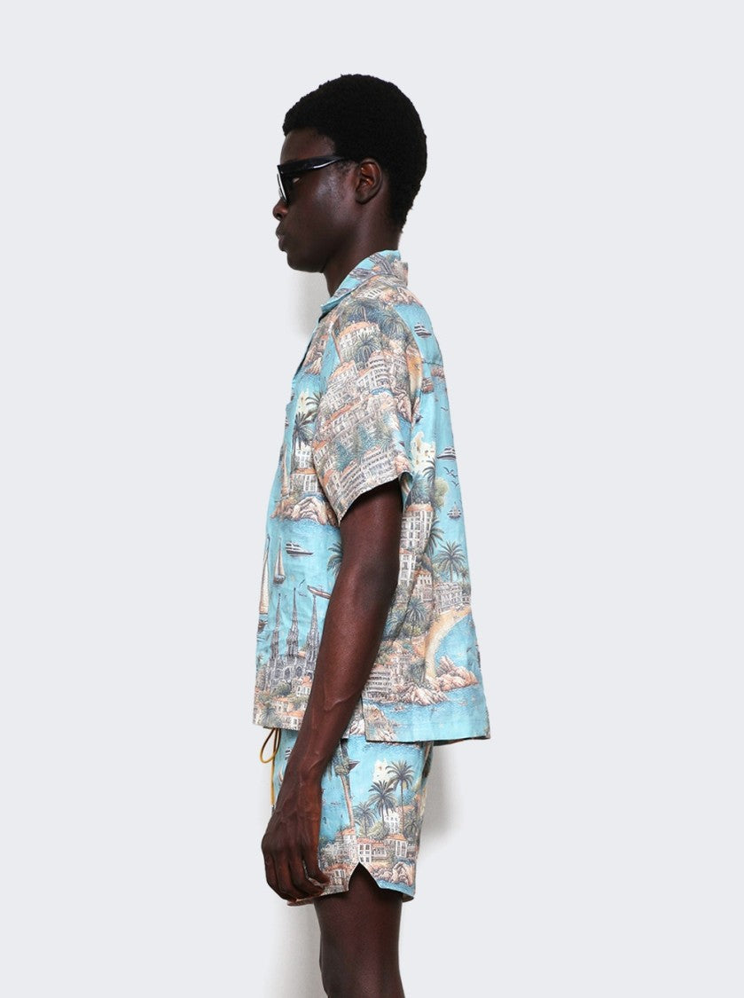 Rhude Sailing Map Shirt Multicolor