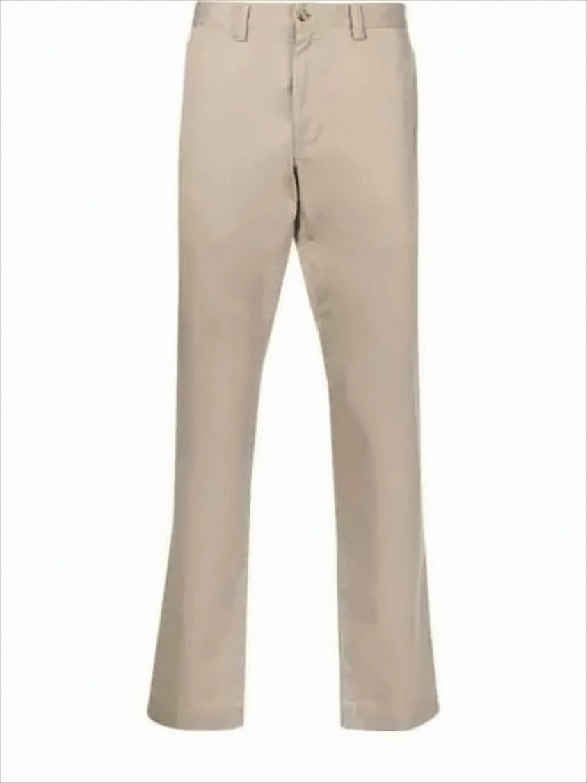 Polo Ralph Lauren Mid-Rise Straight Pants With Classic Cut And Belt Loops