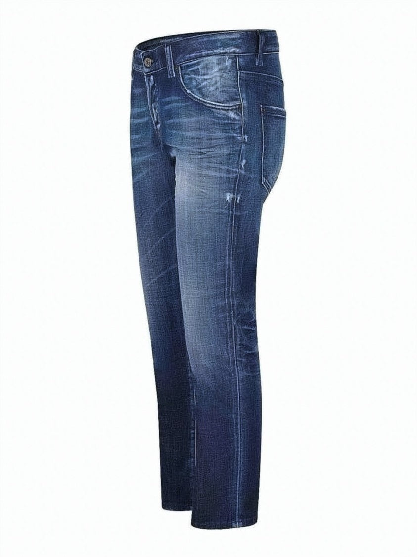 Dsquared2 Slim-Fit Denim Pants With Classic Five-Pocket Design