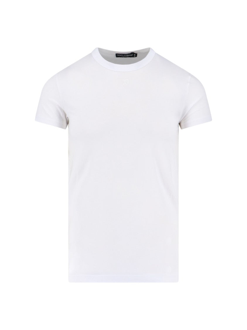 Dolce & Gabbana Logo T-Shirt – White
