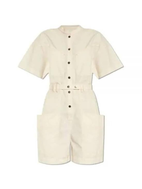 Isabel Marant Short-Sleeved Shirt Dress With Belted Waist