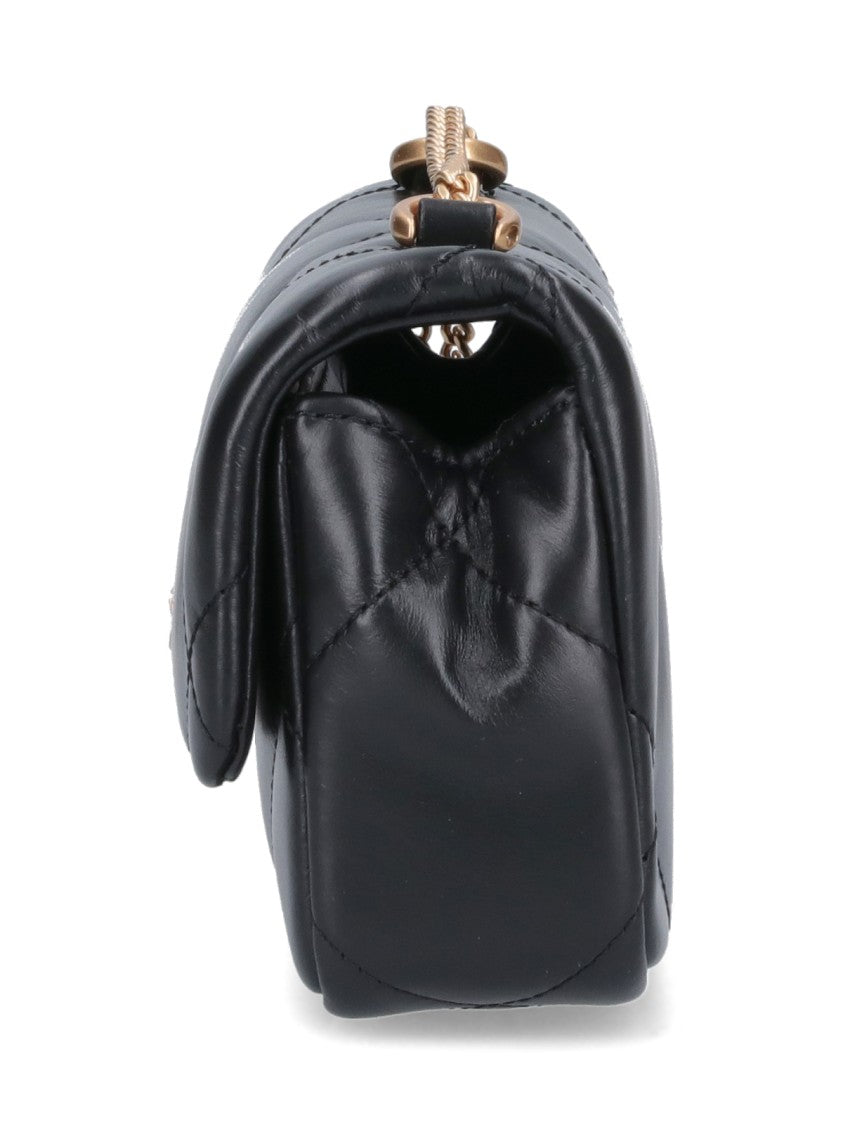 Tory Burch "Kira" Mini Bag, In Black Nappa