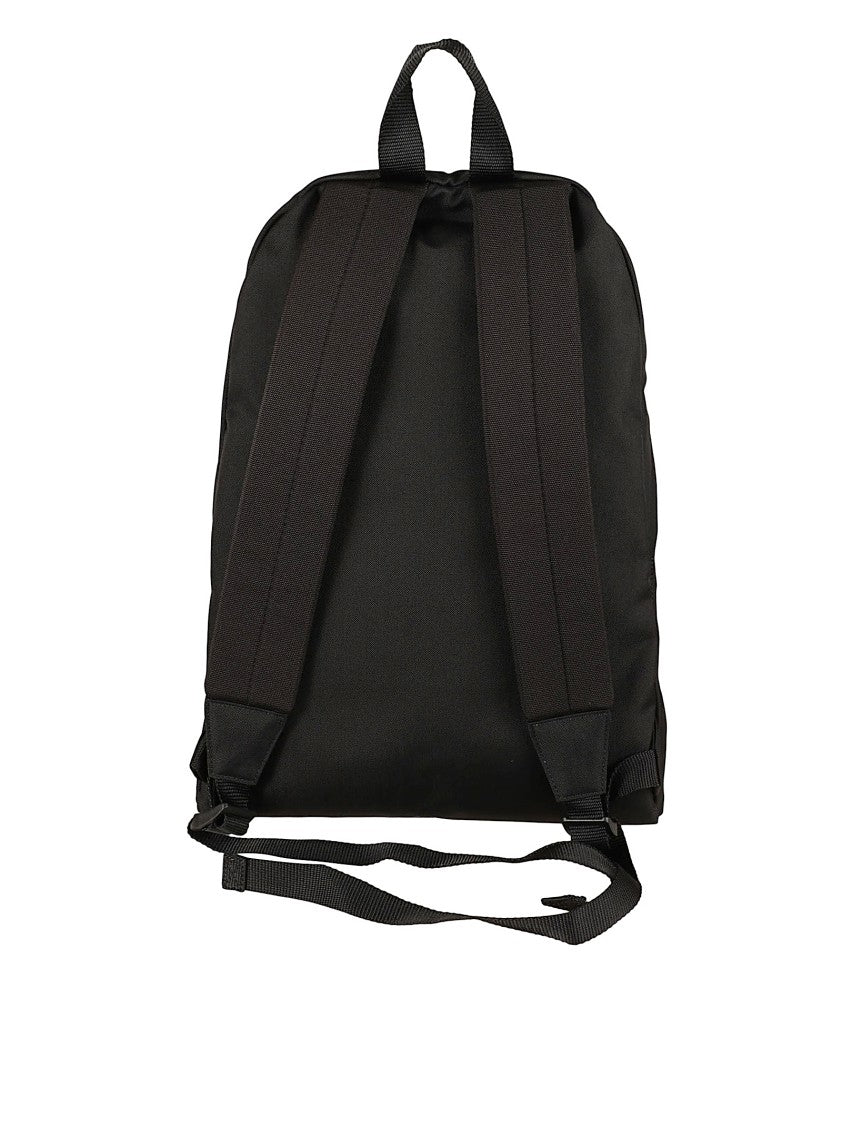 Balenciaga Matte Black Polyamide Backpack With Balenciaga Logo
