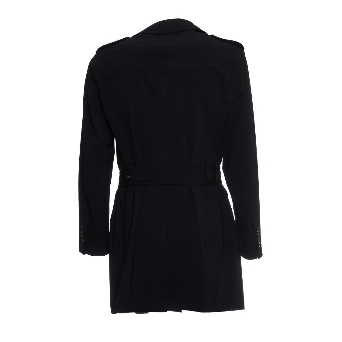 Montecore Double-Breasted Stretch Fabric Trench Coat