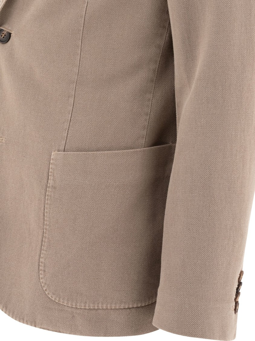Incotex Tailored Jacket With Notched Lapel