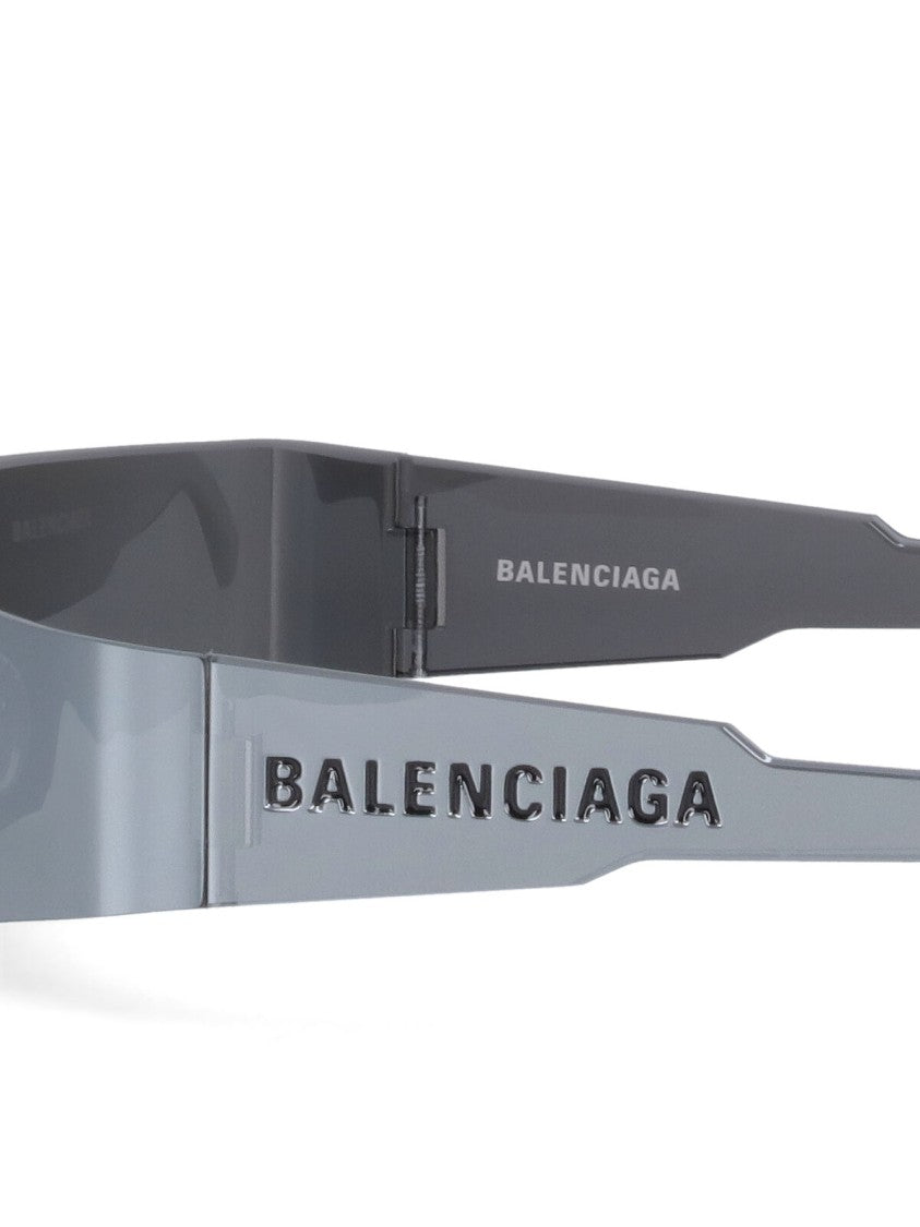 Balenciaga "Mono Rectangle" Sunglasses – Grey