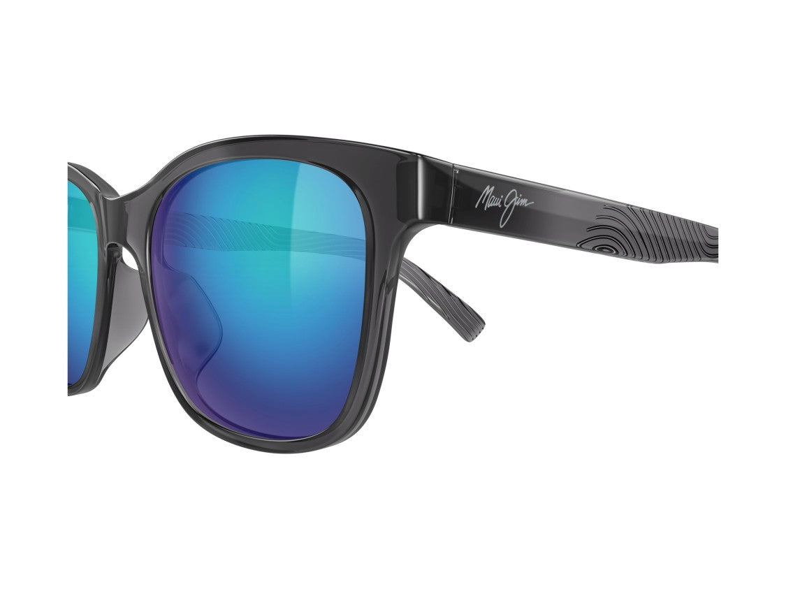 Maui Jim Mj0346sa Gradient Plastic Rectangular Sunglasses