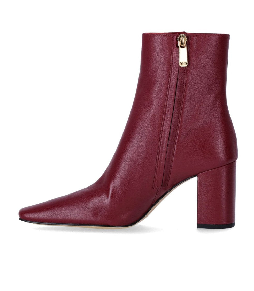 Michael Kors Elisa Mulberry Heeled Ankle Boot