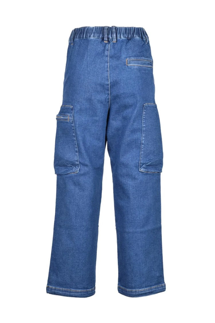 Zucca Cargo Jeans - Blue