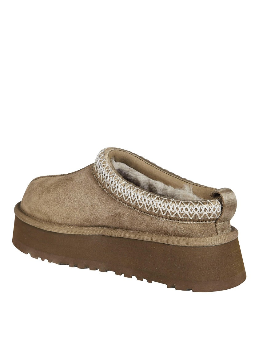 Ugg Tazz Ii Suede Elevated Sole Slip-On Shoes