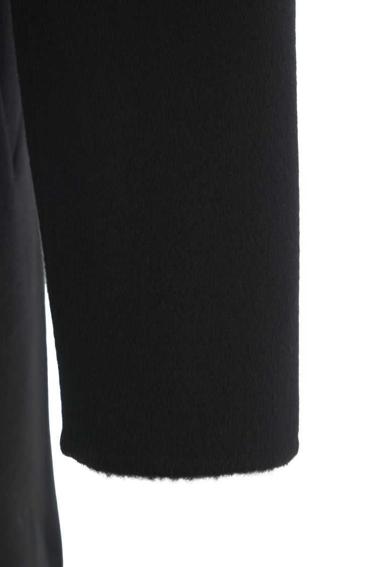 Grifoni Refined Long Wool Blend Coat
