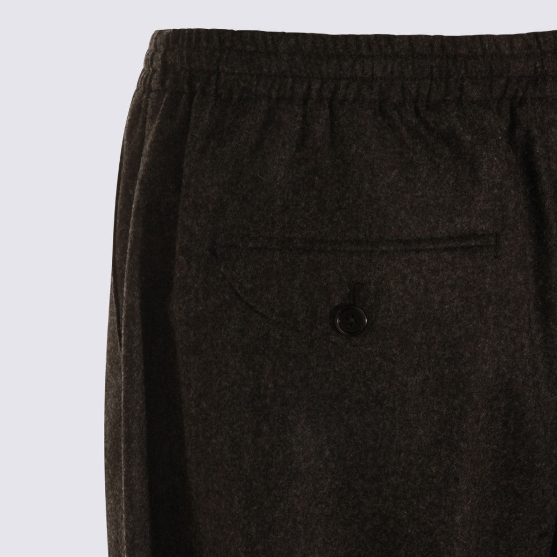 Jil Sander Straight-Leg Trousers With Elastic Waistband And Refined Pockets