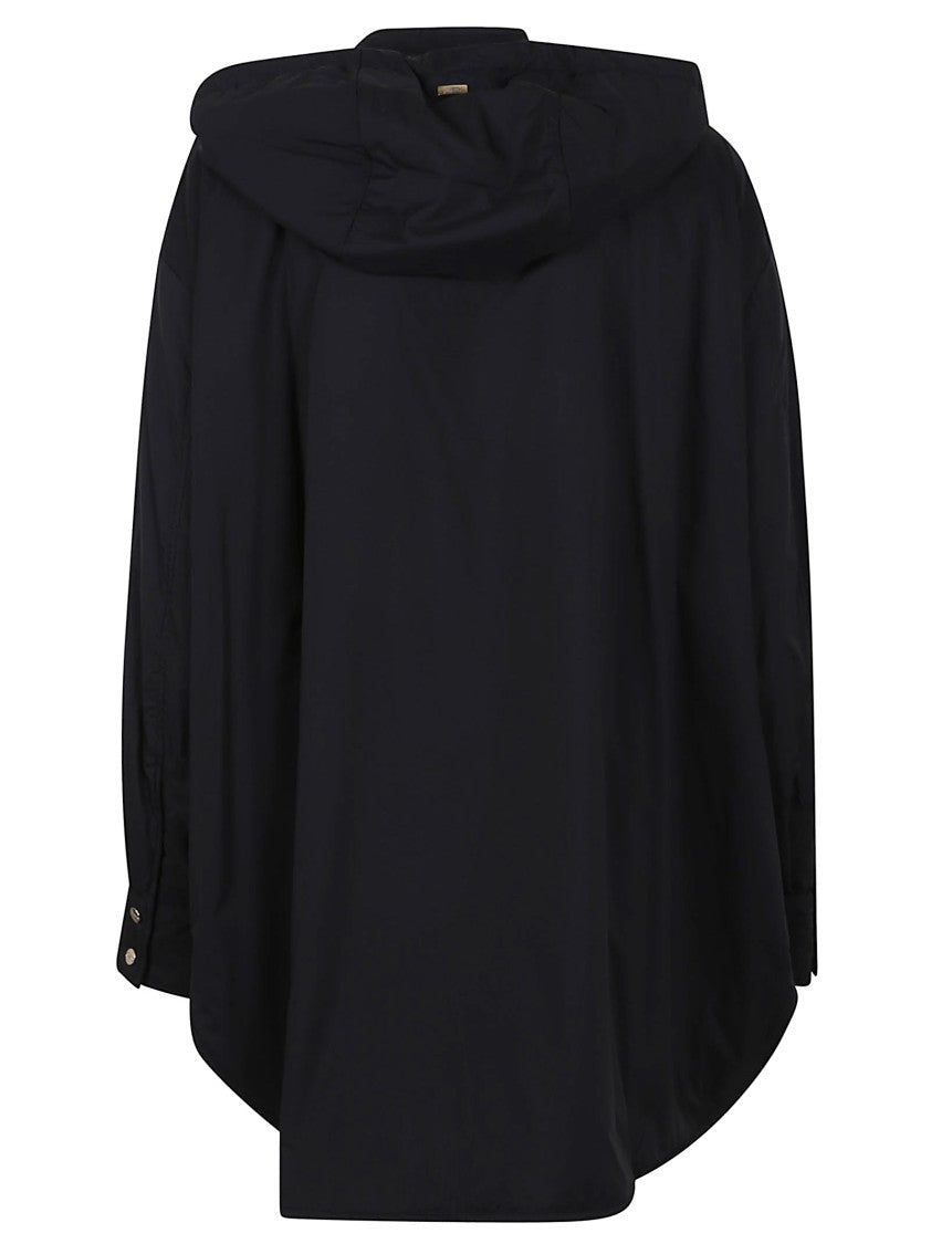 Herno Lightweight Black Jacket With Hood
