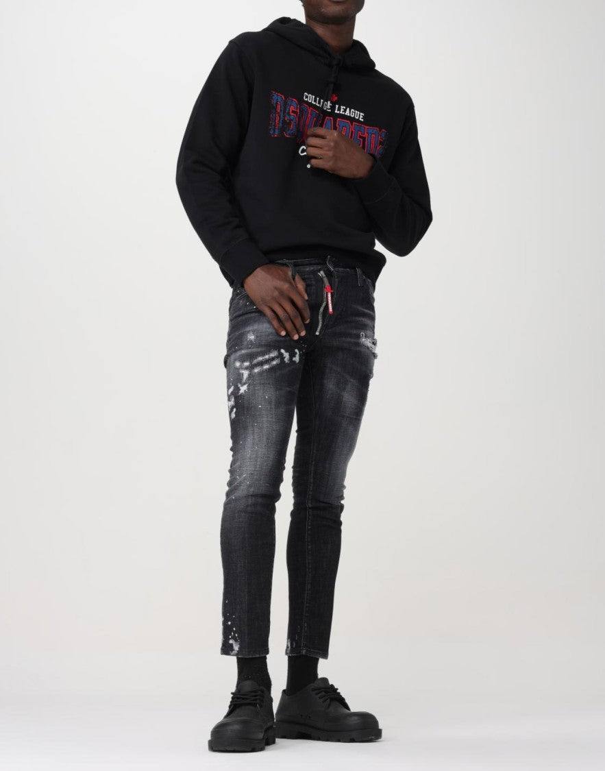 Dsquared2 College League Logo Cool Fit Hoodie