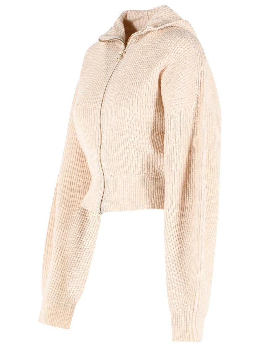 Sportmax Ivory Wool-Cashmere Balco Cardigan