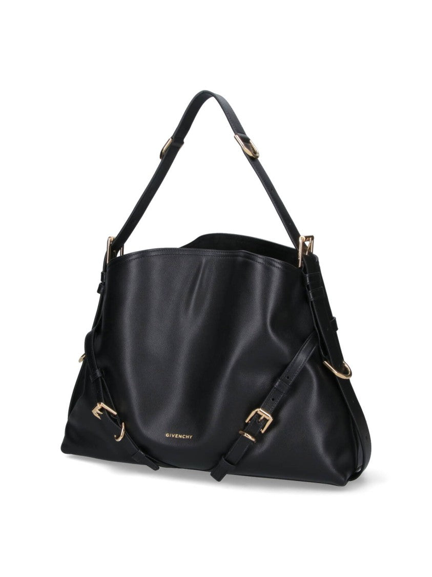 Givenchy "Voyou" Medium Shoulder Bag – Black