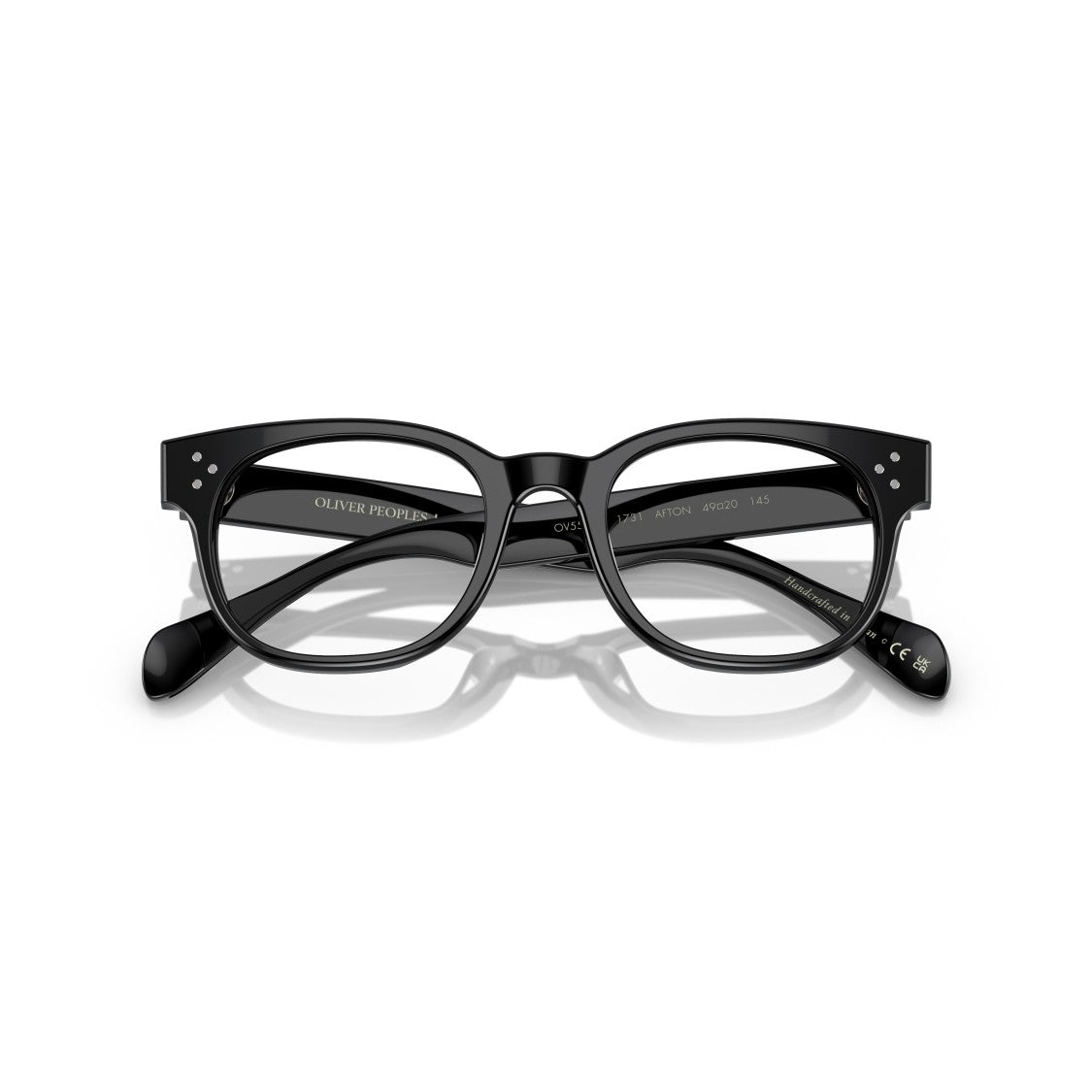 Oliver Peoples 0Ov5545u Square Frame Black Acetate Eyeglasses