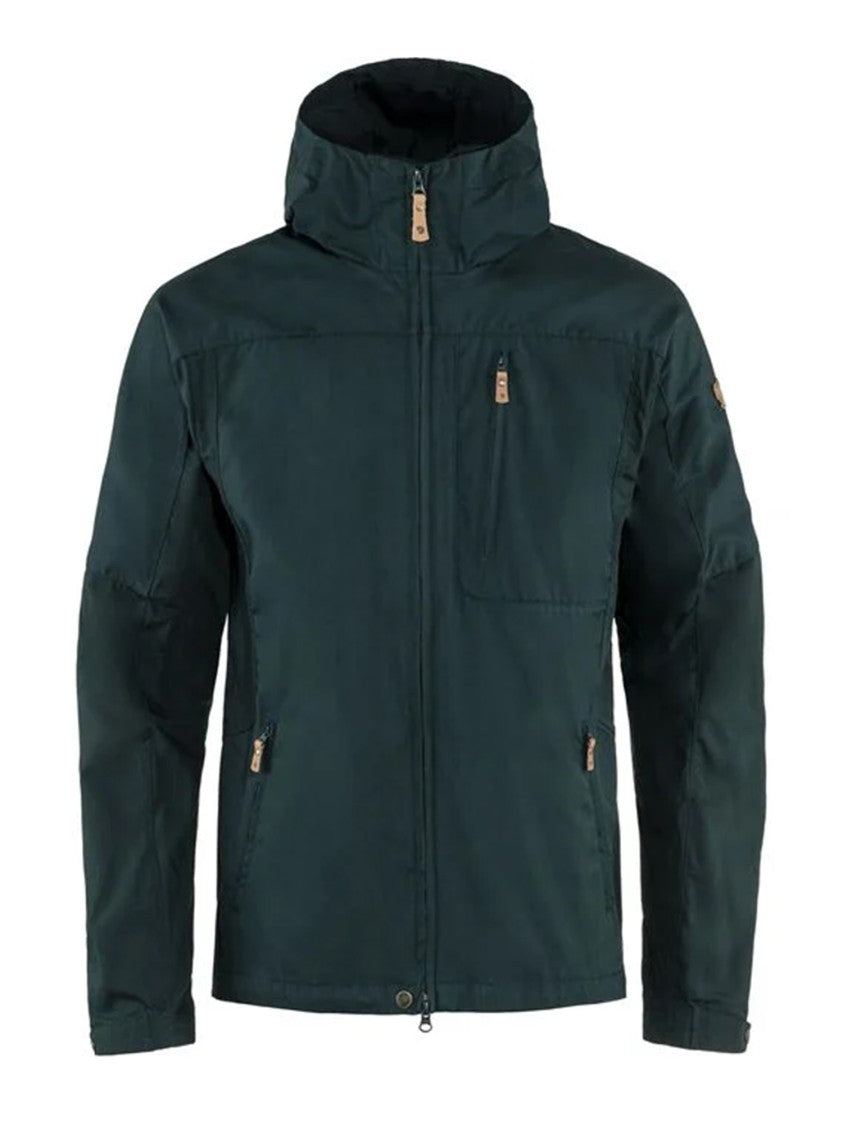 Fjallraven Kanken Green Sten High Collar Casual Jacket