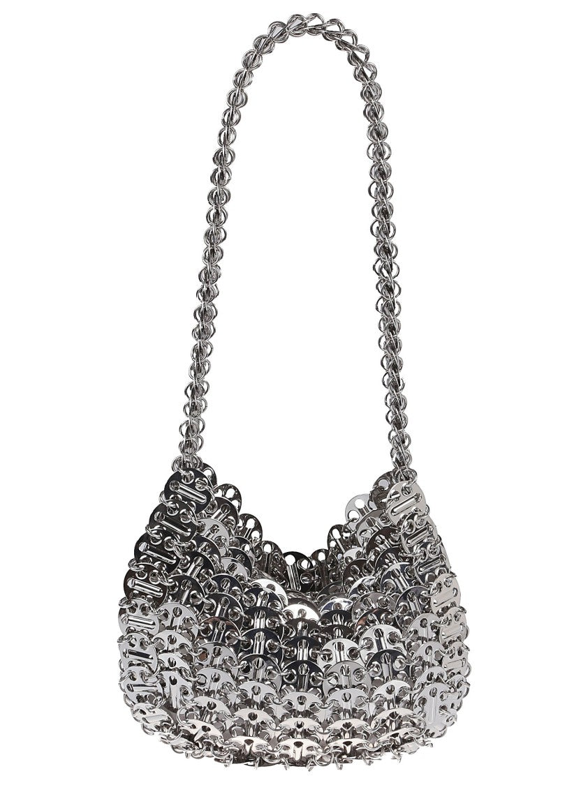 Rabanne 1969 Moon Brass Shoulder Bag