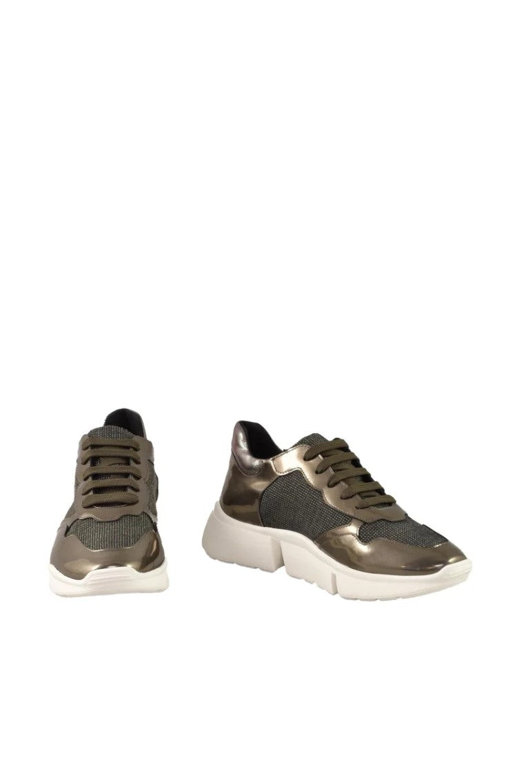 Twelve Style Division Leather/Other Fibers Sneakers - Grey