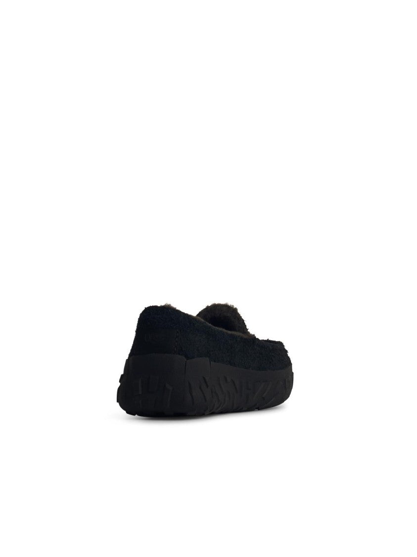 Ugg 'Ascot' Black Suede Loafers