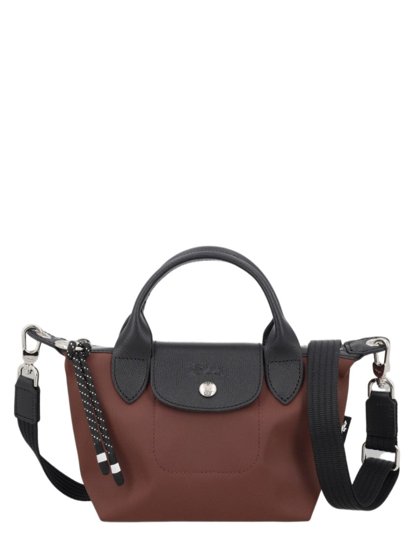 Longchamp Compact Structured Tote Bag With Top Handle And Adjustable Strap