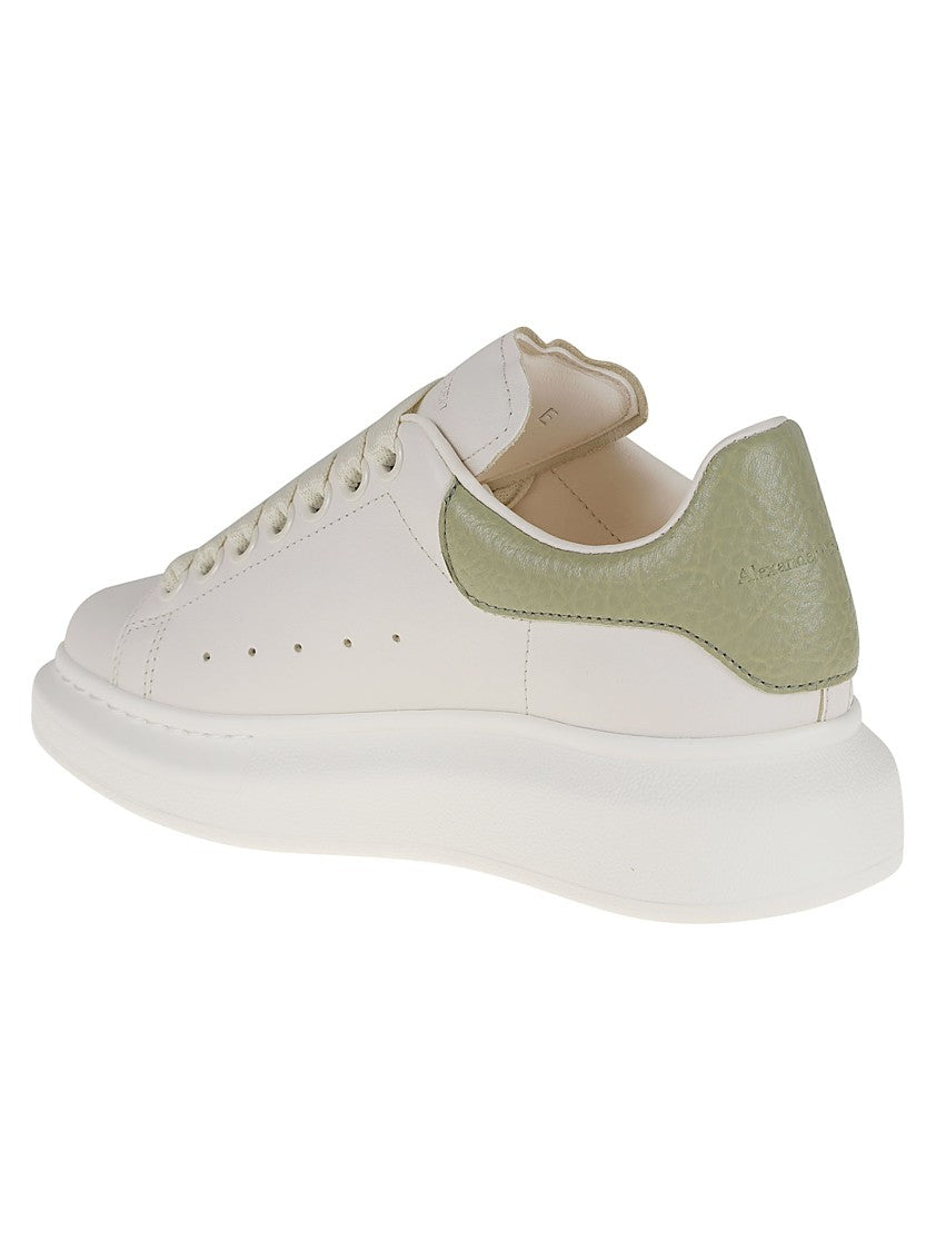 Alexander Mcqueen Textured Leather Oversized Sneakers