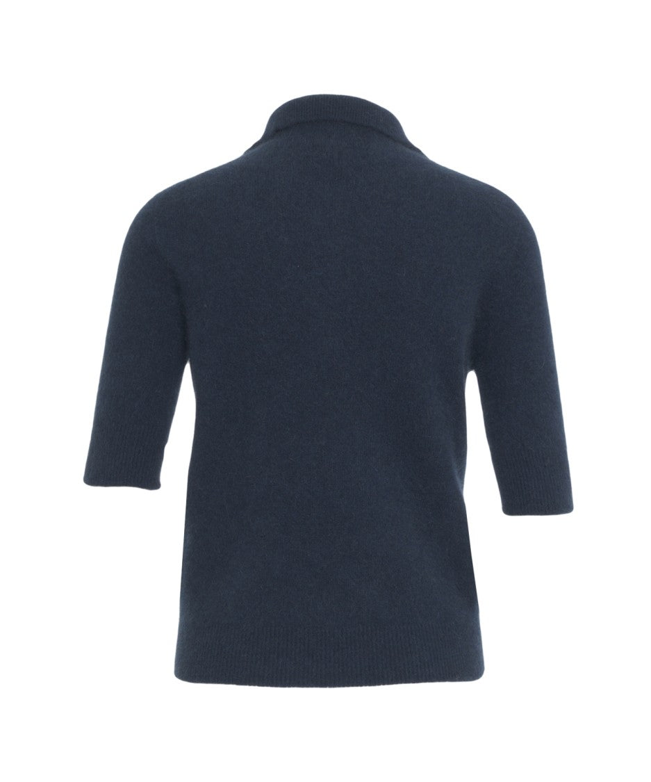 Mvm Raccoon Knit Polo Shirt