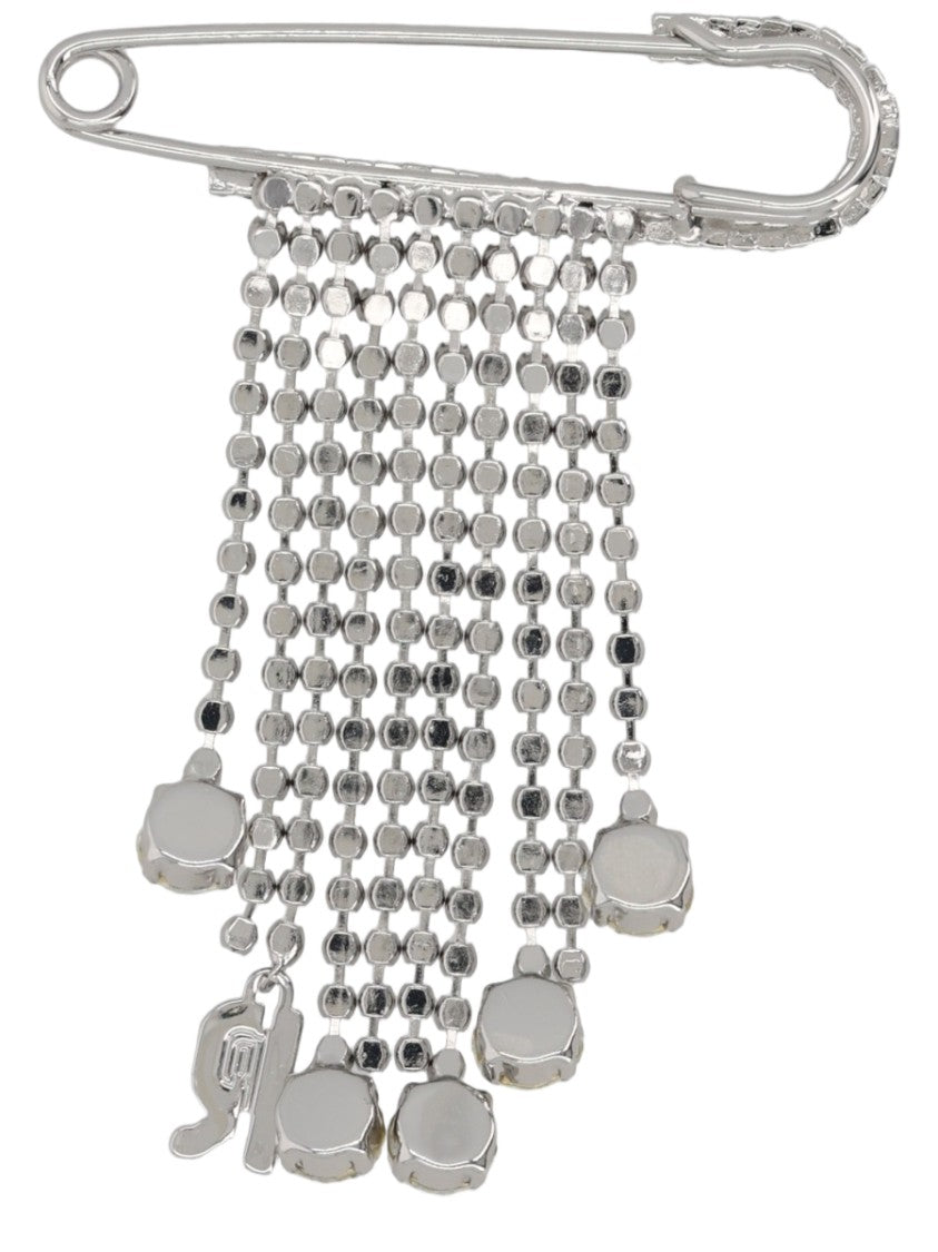 Rabanne Multicolour Dazzling Crystal Accent Chain Bracelet