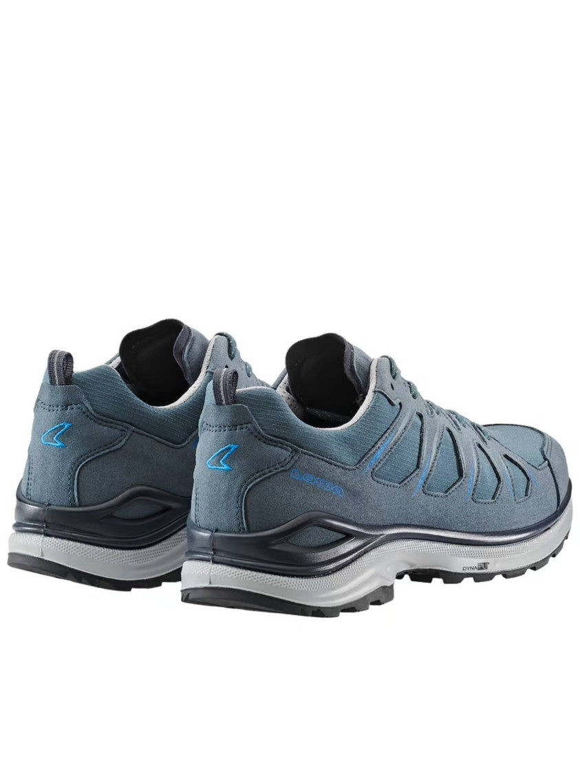 Lowa Low-Profile Lace-Up Shoes With Breathable Overlays And Textured Sole