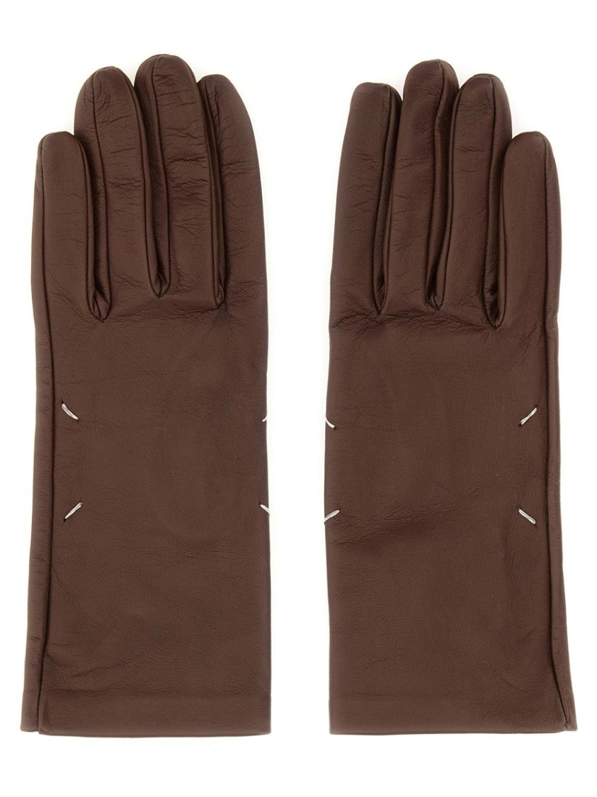Maison Margiela Smooth Leather Gloves