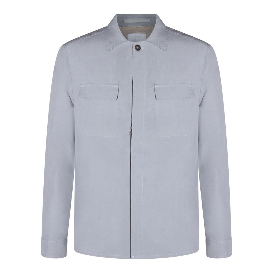 Eleventy Structured Jacket With Front Zipper Closure