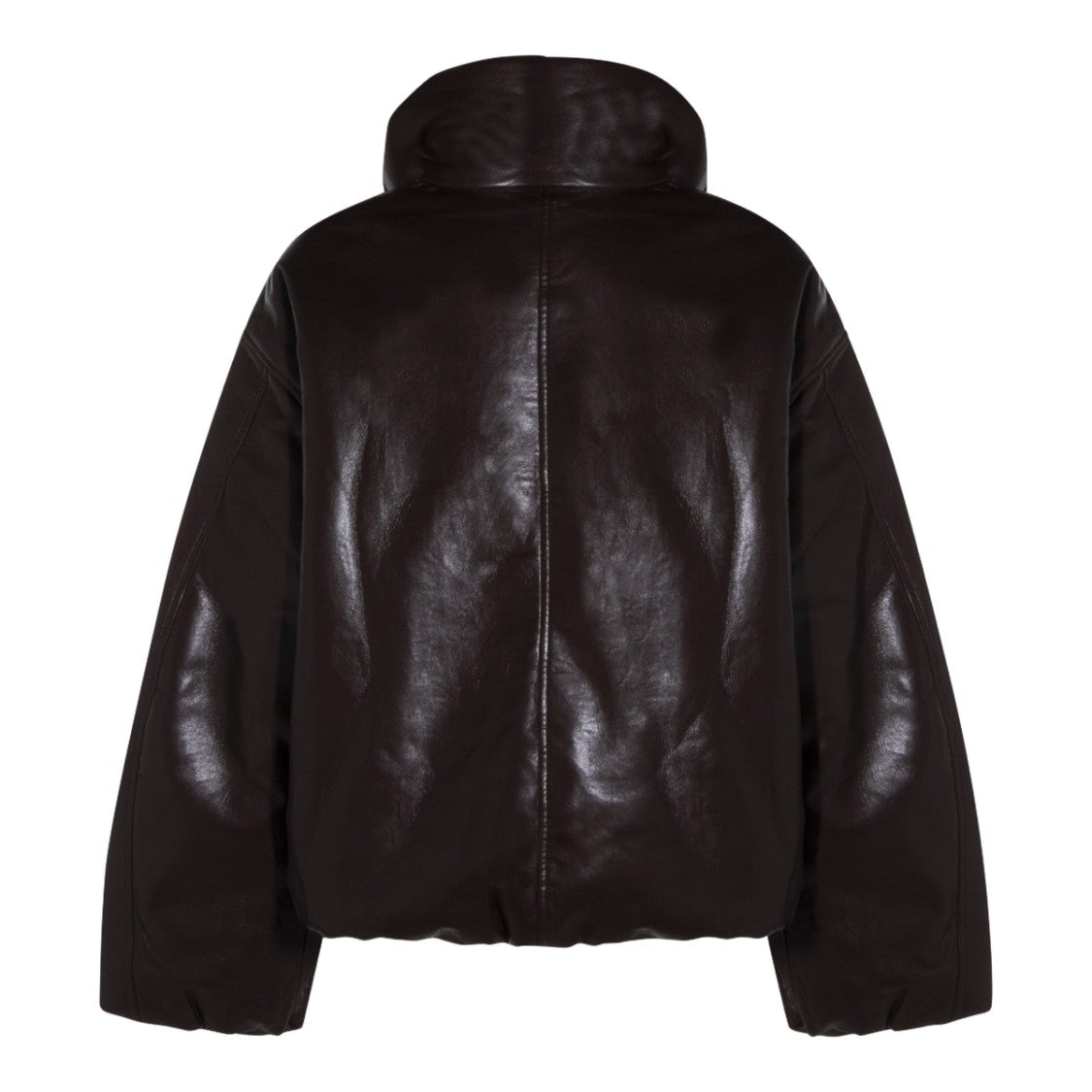 Anine Bing Tailored Brown Jacket With Structured Collar