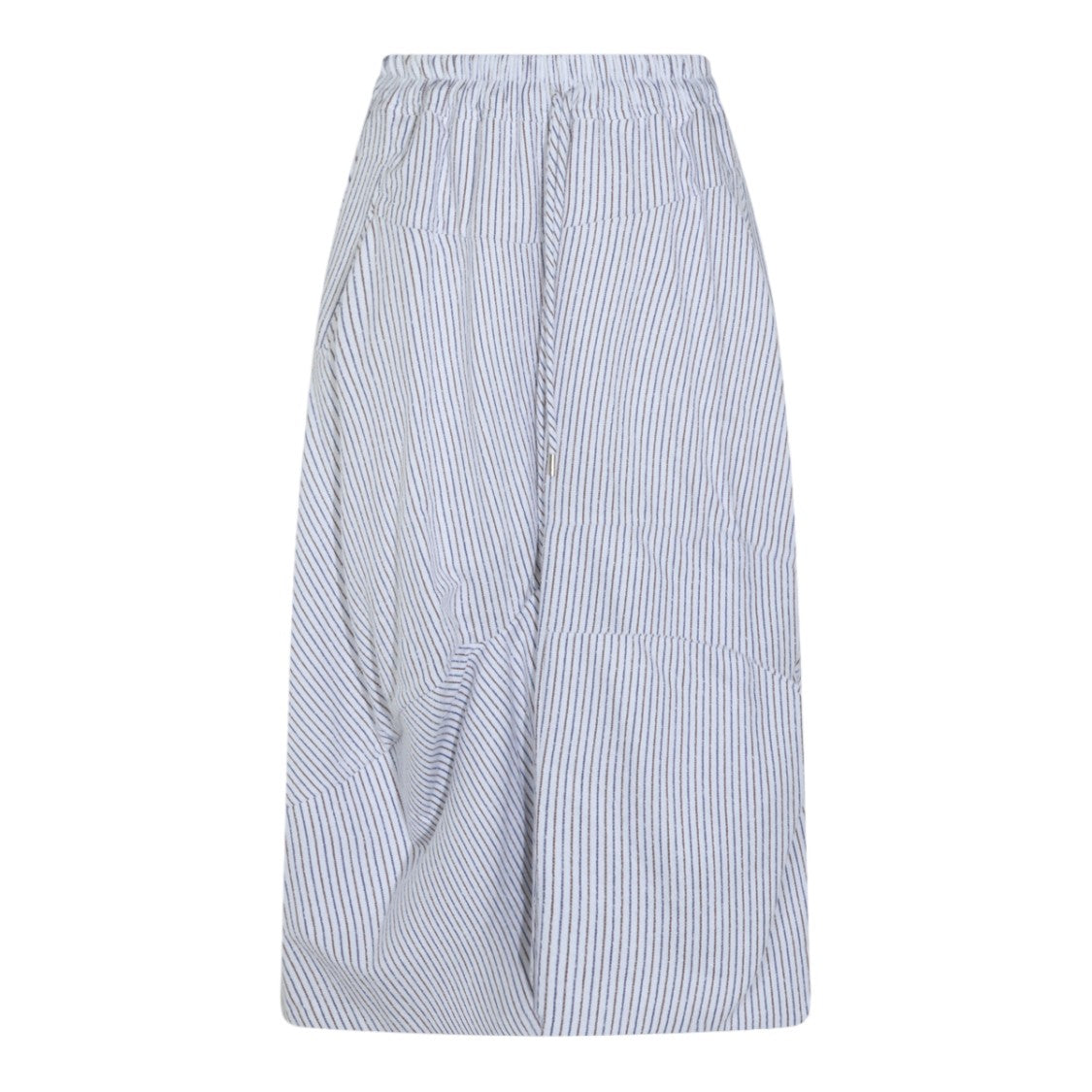 Vivienne Westwood Knee-Length Skirt With Vertical Stripes And Gathered Design