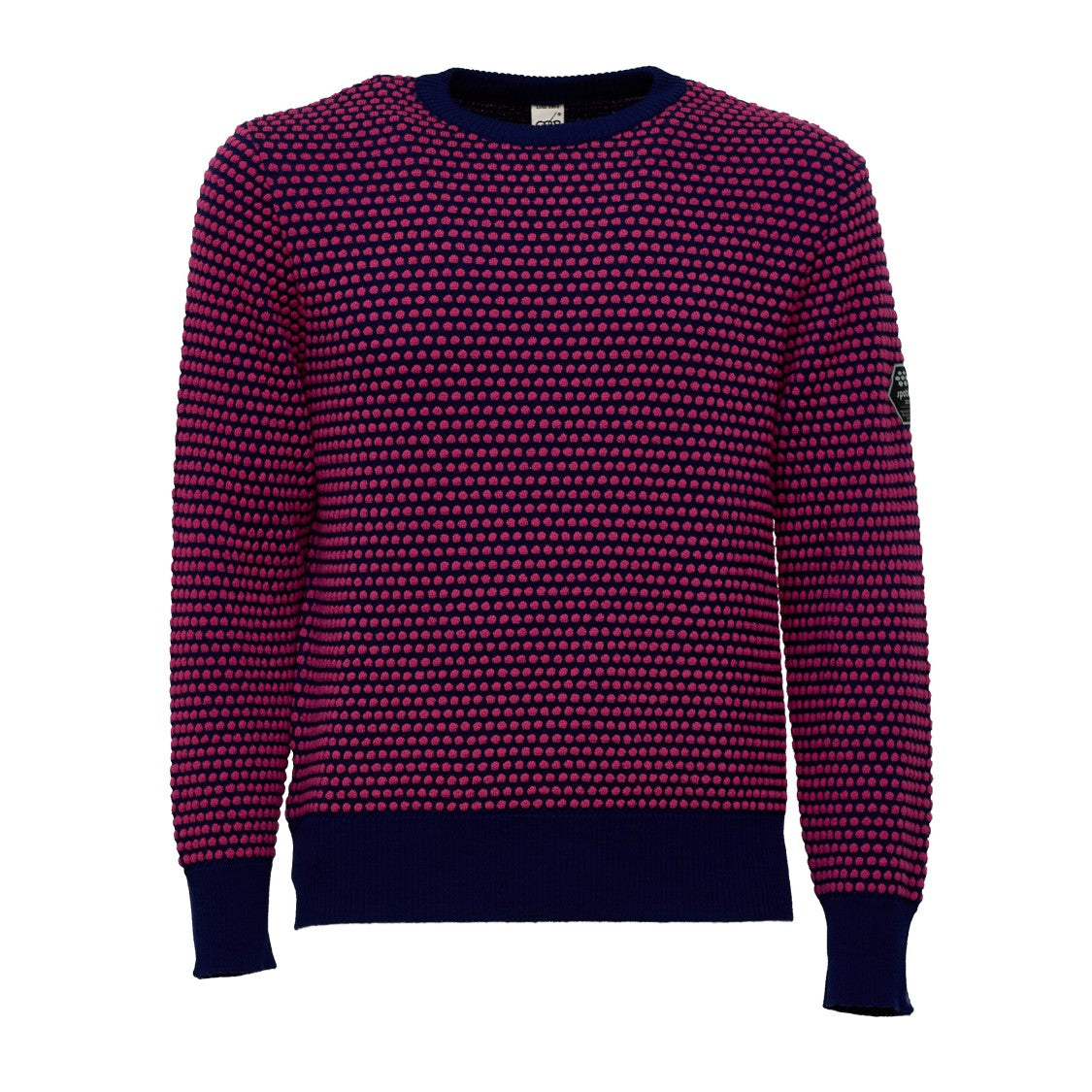 Grp Textured Knit Long-Sleeve Sweater