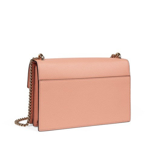 Smythson Envelope Crossbody Bag In Cross-Grain Calf Leather