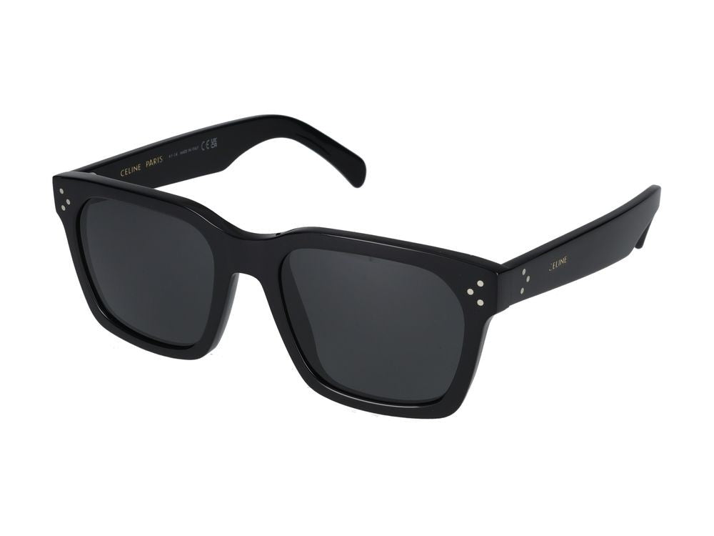 Celine Black Cl40248i Square Metallic Sunglasses