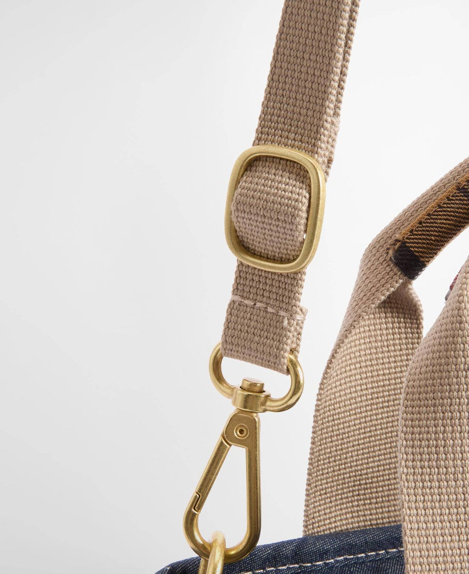 Barbour Mini Mya Denim Tote Bag