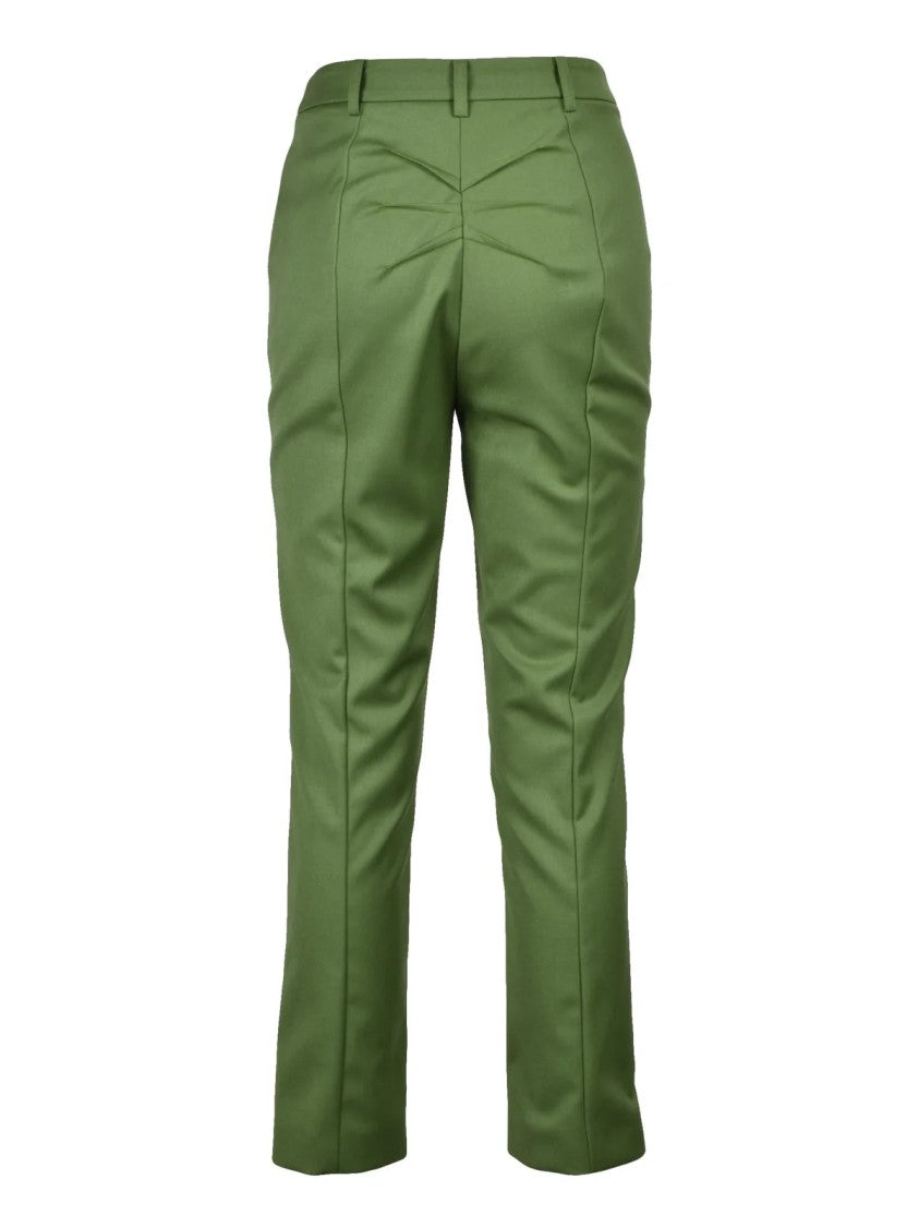 Patrizia Pepe Stretch Pants - Green